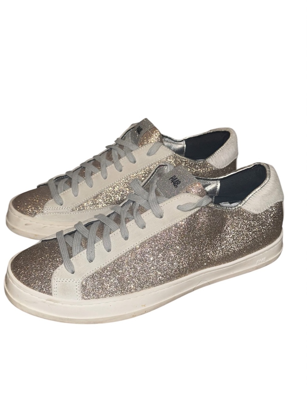 P448 Women’s John Glitter Yeti Low-Top - Picture 5 of 7